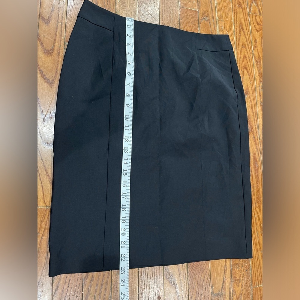 Talbots Classic Black Pencil Skirt - Picture 4 of 11